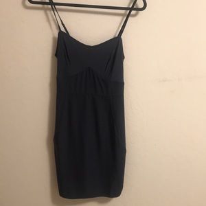 Grey sexy All Saints slip dress